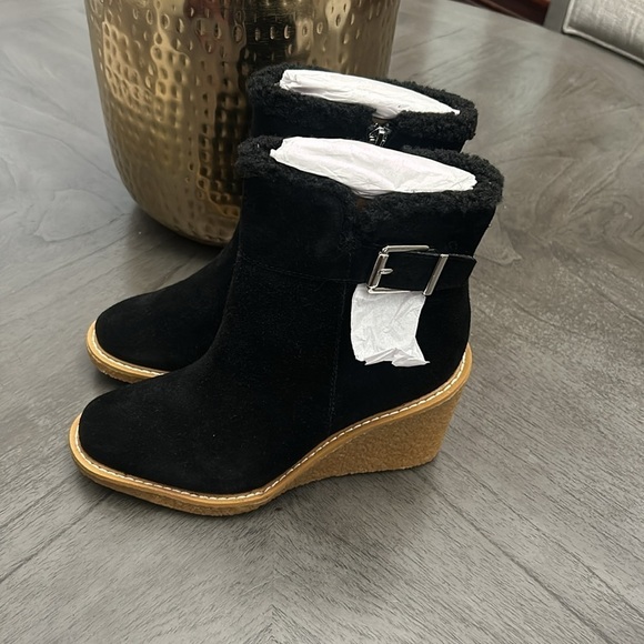 Franco Sarto Ulayna Water Resistant Wedge Bootie - Picture 6 of 8